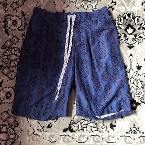 💕2 for $15💕Merona Pineapple Swim Trunks 🍍💙